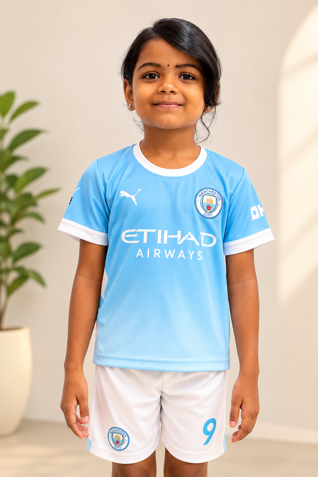 M CITY 2026/27 KIDS JERSEY SET