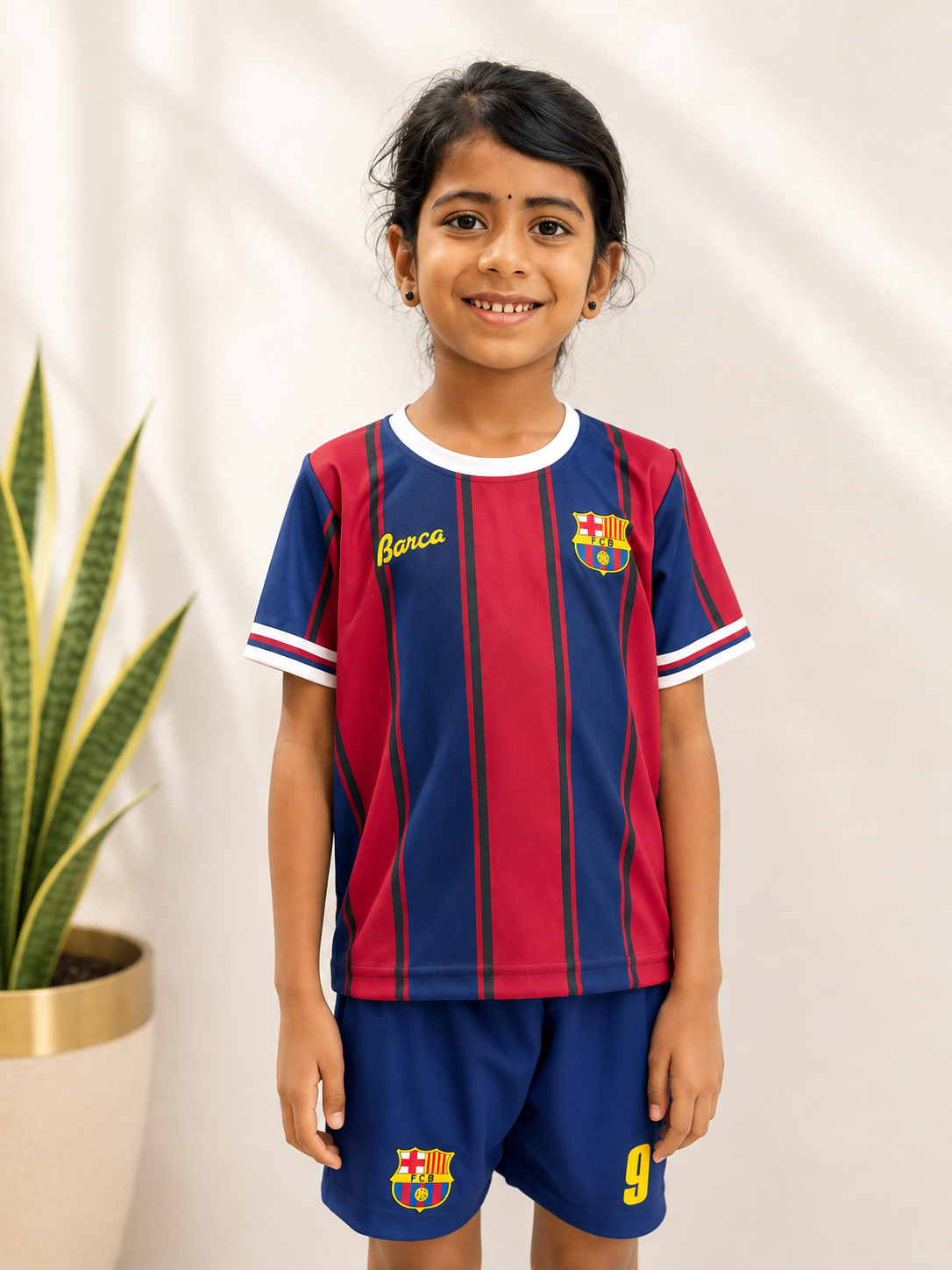 BARCELONA SPECIAL EDITION KIDS JERSEY SET
