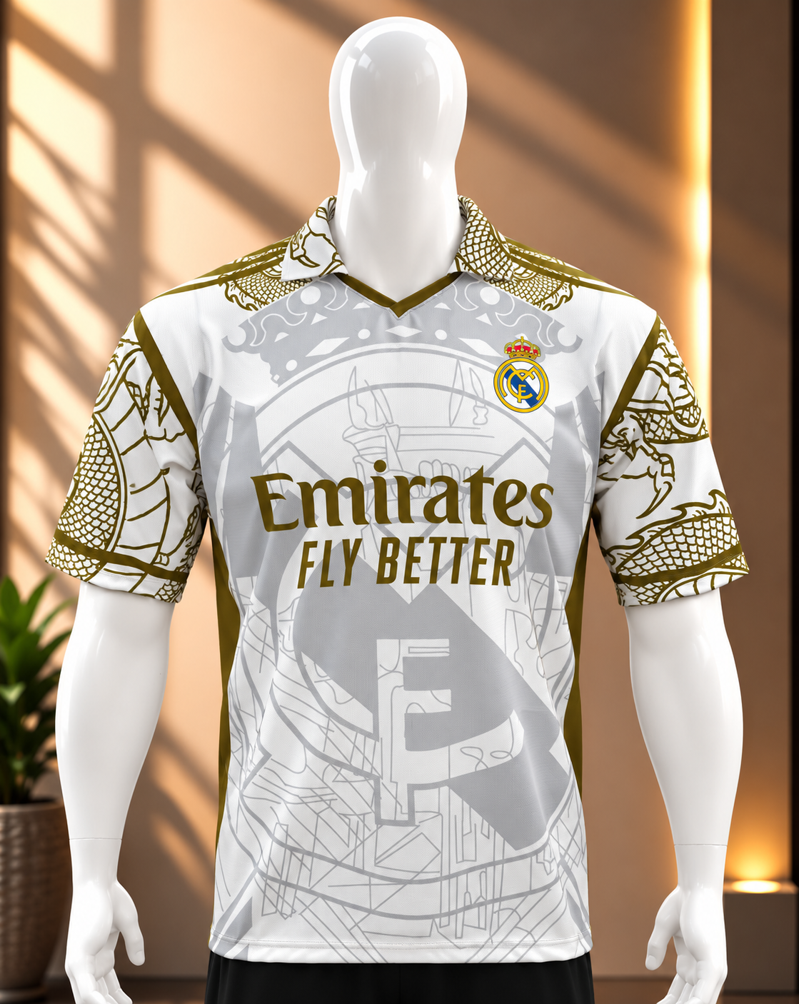 REAL MADRID WG DRAGON EDITION FIVE SLEEVE JERSEY