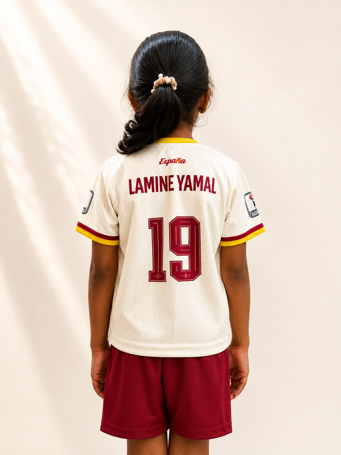 SPAIN 2026 KIDS JERSEY SET Detail