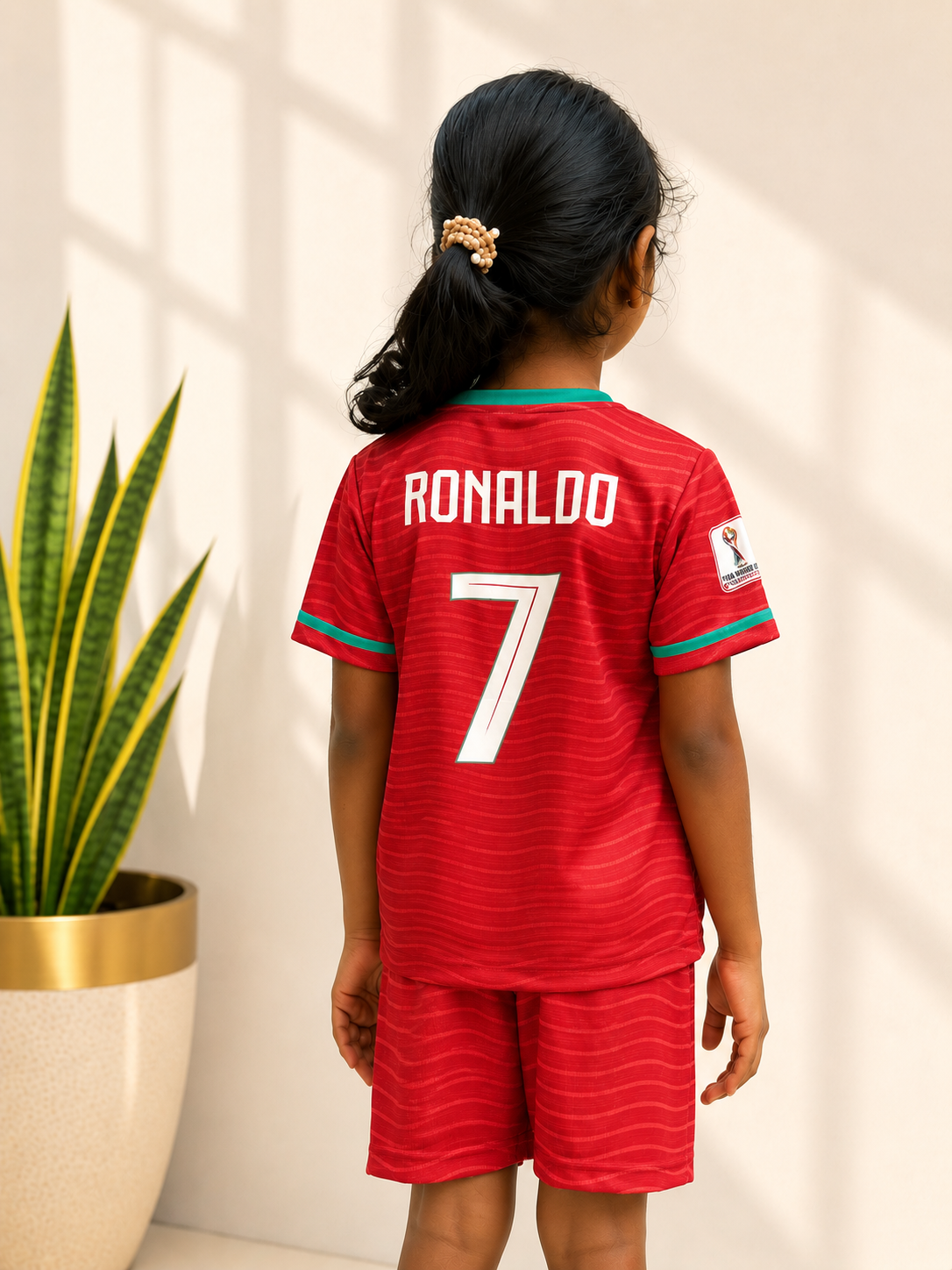 REAL MADRID 2026 KIDS JERSEY SET Detail