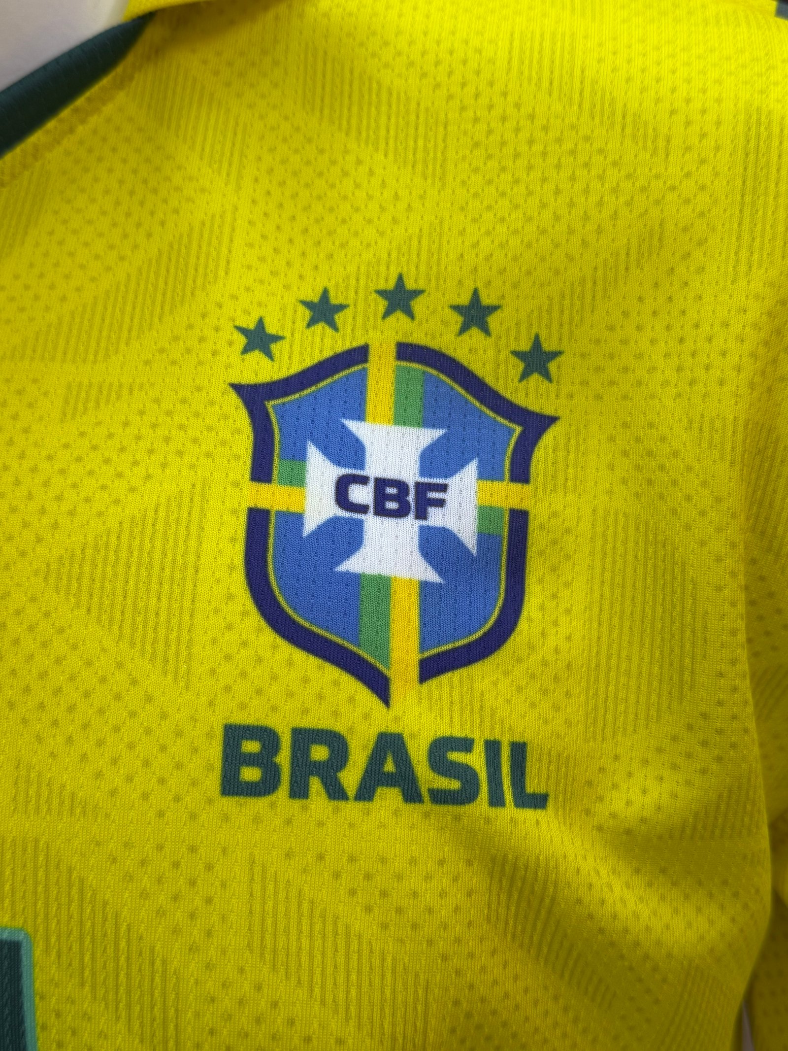 BRAZIL 2026 WC FIVE SLEEVE HOME JERSEY Detail