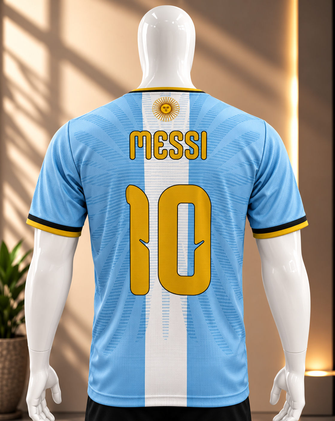 ARGENTINA MESSI FAREWEL JERSEY Detail
