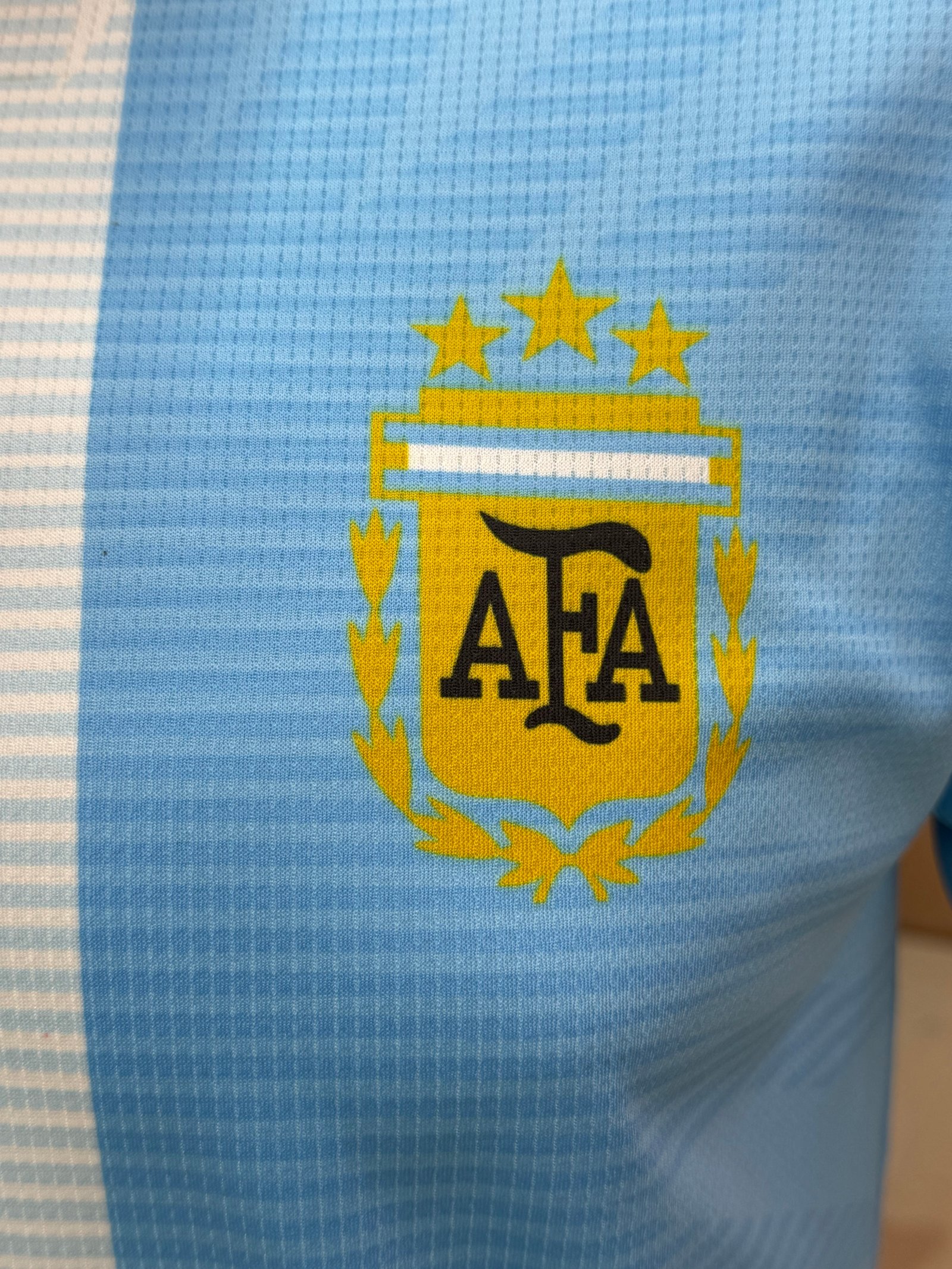 ARGENTINA MESSI FAREWEL JERSEY Detail