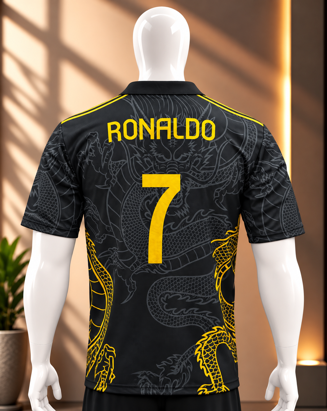 REAL MADRID DRAGON EDITION FIVE SLEEVE JERSEY Detail